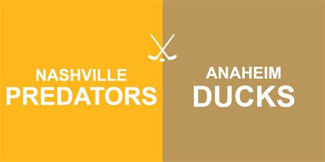 predators vs ducks tickets